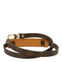 ルイ ヴィトン モノグラム ショルダーストラップ ブラウン PVC メッキ レディース LOUIS VUITTON 中古