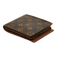 ルイ ヴィトン モノグラム ポルトフォイユ フロリン 二つ折り財布 M60026 ブラウン PVC レザー レディース LOUIS VUITTON 中古