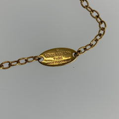 ルイ ヴィトン コリエ ハート フォーリンラブ ネックレス チェーンのみ ゴールド メタル レディース LOUIS VUITTON 中古