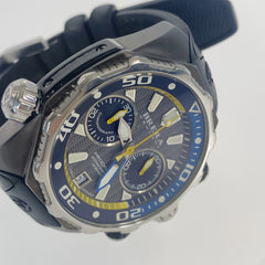 ブレラオロロジ プロダイバー クロノグラフ 腕時計 BRDV2C4740 クオーツ ステンレススチール ラバー メンズ BRERA OROLOGI 中古
