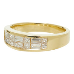 ダイヤモンド K18YG イエローゴールド ダイヤ0.88ct リング 指輪 レディース 13号 中古