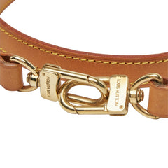 ルイ ヴィトン ショルダーストラップ ブラウン ゴールド ヌメ革 メッキ レディース LOUIS VUITTON 中古