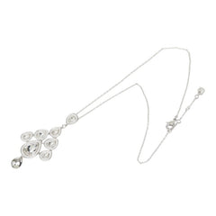 スワロフスキー Sensation センセーション チェーン ネックレス ペンダント シルバー メタル ラインストーン レディース SWAROVSKI 中古