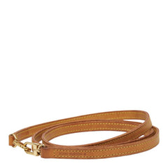 ルイ ヴィトン ショルダーストラップ ブラウン ゴールド ヌメ革 メッキ レディース LOUIS VUITTON 中古