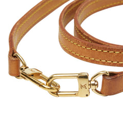 ルイ ヴィトン ショルダーストラップ ブラウン ゴールド ヌメ革 メッキ レディース LOUIS VUITTON 中古