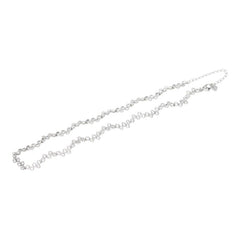 スワロフスキー Fidelity フィデリティ ネックレス コスチュームジュエリー シルバー ラインストーン メタル レディース SWAROVSKI 中古