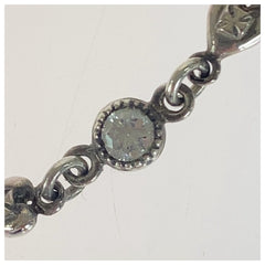 ローリーロドキン ハート クロス ブレスレット シルバー SV925 シルバー レディース Loree Rodkin 中古