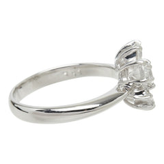 ダイヤモンド Pt900 プラチナ ダイヤ1.51ct フラワーモチーフ リング 指輪 レディース 11.5号 中古