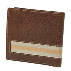 グッチ シェリーライン 二つ折り財布 138073 ブラウン レザー レディース GUCCI 中古