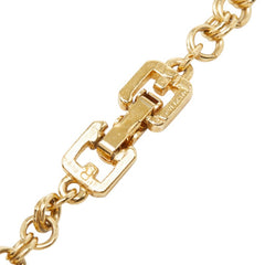 ジバンシー チェーン ロング ネックレス ゴールド メッキ レディース Givenchy 中古