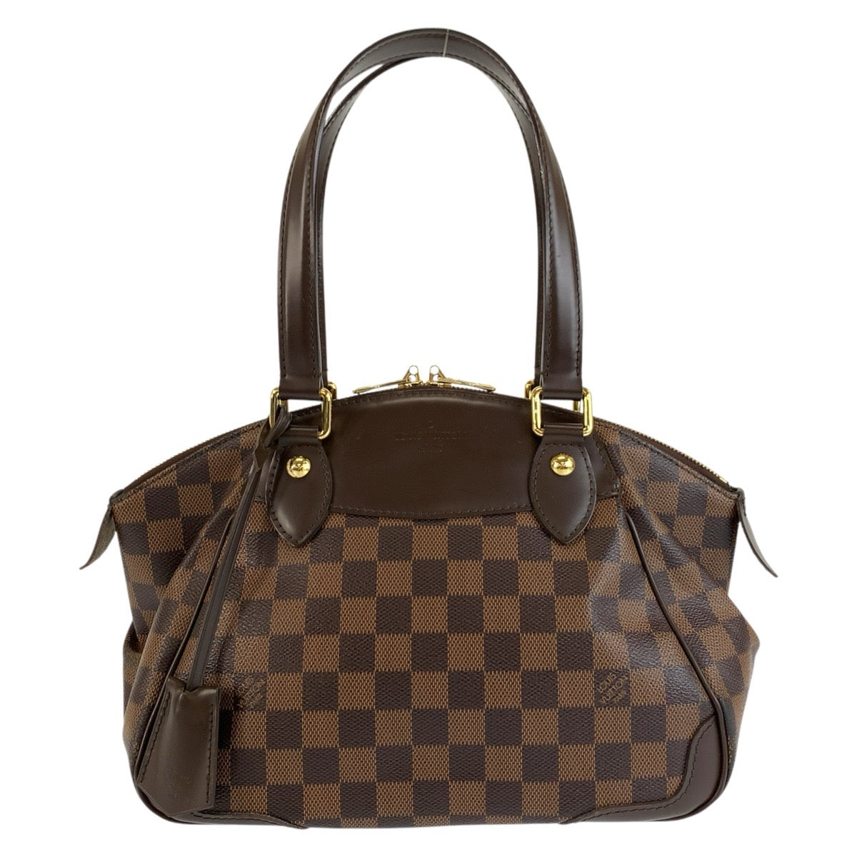 ルイ ヴィトン ダミエ ヴェローナ PM ハンドバッグ トートバッグ ショルダーバッグ N41117 ブラウン PVC レディース LOUIS VUITTON 中古