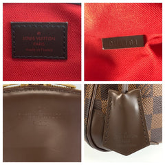 ルイ ヴィトン ダミエ ヴェローナ PM ハンドバッグ トートバッグ ショルダーバッグ N41117 ブラウン PVC レディース LOUIS VUITTON 中古