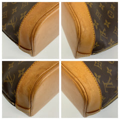 ルイ ヴィトン モノグラム アルマ ハンドバッグ M51130 ブラウン PVC レザー レディース LOUIS VUITTON 中古