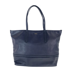 バリー トートバッグ ショルダーバッグ 男女兼用 ネイビー レザー レディース BALLY 中古