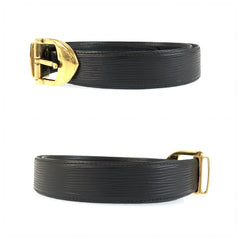 ルイ ヴィトン エピ サンチュール ベルト M68332 ブラック 黒 ノワール レザー メンズ LOUIS VUITTON 中古