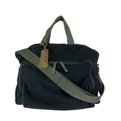 プラダスポーツ スポーツライン 2way ボストンバッグ ショルダーバッグ ブラック 黒 ナイロン メンズ PRADA SPORTS 中古