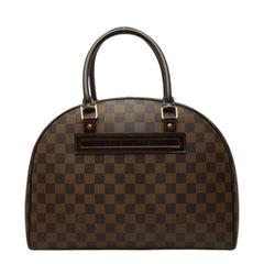 ルイ ヴィトン ダミエ ノリータ ハンドバッグ N41455 ブラウン PVC レザー レディース LOUIS VUITTON 中古