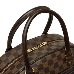ルイ ヴィトン ダミエ ノリータ ハンドバッグ N41455 ブラウン PVC レザー レディース LOUIS VUITTON 中古