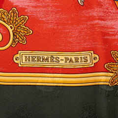 エルメス カレ90 Joies d'Hiver 冬の愉しみ スカーフ 大判スカーフ マルチカラー シルク レディース HERMES 中古