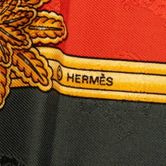 エルメス カレ90 Joies d'Hiver 冬の愉しみ スカーフ 大判スカーフ マルチカラー シルク レディース HERMES 中古