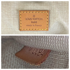 ルイ ヴィトン モノグラム トゥルーヴィル ハンドバッグ M42228 ブラウン PVC レザー レディース LOUIS VUITTON 中古