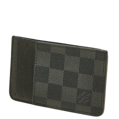 ルイ ヴィトン ダミエ グラフィット ネオ ポルト カルト カードケース N62666 ブラック PVC レザー メンズ LOUIS VUITTON 中古