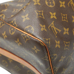 ルイ ヴィトン モノグラム キーポル バンドリエール55 ボストンバッグ M41414 ブラウン PVC レザー レディース LOUIS VUITTON 中古