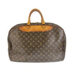 ルイ ヴィトン モノグラム アリゼ ドゥ ポッシュ ボストンバッグ ハンドバッグ M41392 ブラウン PVC レザー メンズ LOUIS VUITTON 中古
