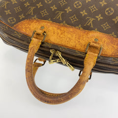 ルイ ヴィトン モノグラム アリゼ ドゥ ポッシュ ボストンバッグ ハンドバッグ M41392 ブラウン PVC レザー メンズ LOUIS VUITTON 中古