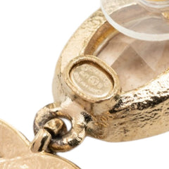 シャネル ココマーク ピアス A21B ゴールド メッキ フェイクパール レディース CHANEL 中古
