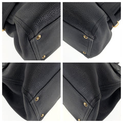 サルヴァトーレフェラガモ ネンシア トートバッグ ショルダーバッグ GU-21F074 ブラック 黒 レザー レディース Salvatore Ferragamo 中古