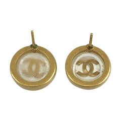 シャネル ココマーク ピアス ゴールド メッキ レディース CHANEL 中古