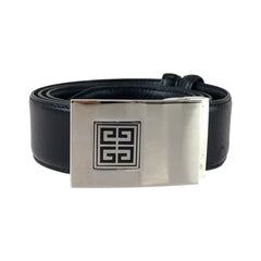 ジバンシー 4Gロゴ ベルト ブラック 黒 レザー メンズ Givenchy 中古
