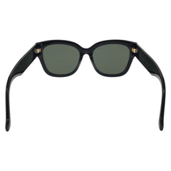 グッチ ダブルGロゴ サングラス 男女兼用 GG1550SK ブラック 黒 プラスチック メタル レディース GUCCI 中古