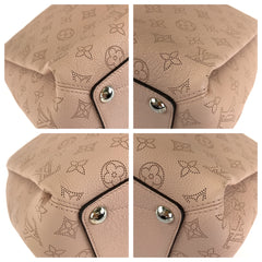ルイ ヴィトン モノグラム マヒナ バビロンPM ハンドバッグ ショルダーバッグ 2WAY M50033 ピンク レザー レディース LOUIS VUITTON 中古