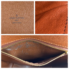 ルイ ヴィトン モノグラム シャンティPM ショルダーバッグ ポシェット M51234 ブラウン PVC レザー レディース LOUIS VUITTON 中古