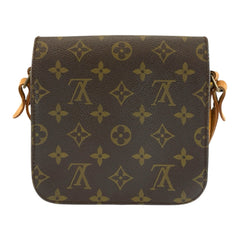 ルイ ヴィトン モノグラム カルトシエールPM ショルダーバッグ ポシェット M51254 ブラウン PVC レザー レディース LOUIS VUITTON 中古