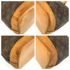 ルイ ヴィトン モノグラム アルマ ハンドバッグ M51130 ブラウン PVC レザー レディース LOUIS VUITTON 中古