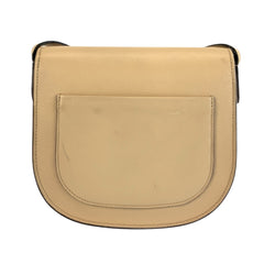 セリーヌ スモール トロッター ショルダーバッグ ポシェット ベージュ レザー レディース CELINE 中古