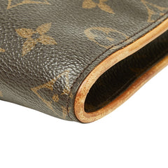 ルイ ヴィトン モノグラム ソフィ ハンドバッグ ショルダーバッグ 2WAY M40158 ブラウン PVC レザー レディース LOUIS VUITTON 中古
