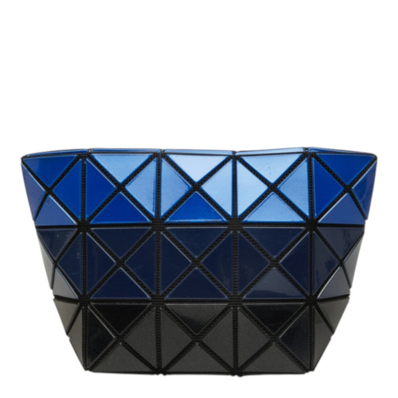 イッセイミヤケ バオバオ ポーチ ブルー PVC レディース ISSEY MIYAKE 中古