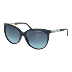 ティファニー アトラス サングラス TF 4097 8001/9S ブルー ブラック プラスチック メタル エナメル レディース TIFFANY&Co. 中古