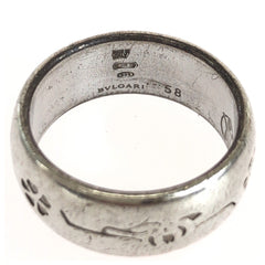 ブルガリ セーブ・ザ・チルドレン リング リング 指輪 シルバー SV925 シルバー レディース BVLGARI 中古