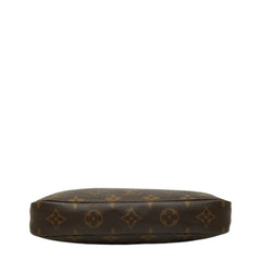 ルイ ヴィトン モノグラム ポシェット アクセソワール ハンドバッグ M51980 ブラウン PVC レザー レディース LOUIS VUITTON 中古