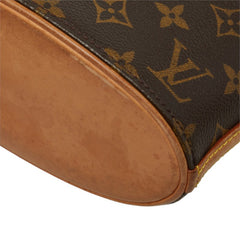 ルイ ヴィトン モノグラム ドルーオ 斜め掛け ショルダーバッグ M51290 ブラウン PVC レザー レディース LOUIS VUITTON 中古