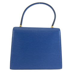 ルイ ヴィトン エピ マルゼルブ ハンドバッグ M52375 トレドブルー レザー レディース LOUIS VUITTON 中古