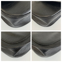 ルイ ヴィトン エピ サンクルー ショルダーバッグ ポシェット M52192 ブラック レザー レディース LOUIS VUITTON 中古