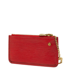 ルイ ヴィトン エピ ポシェット クレ コインケース キーケース M63807 カスティリアンレッド レザー レディース LOUIS VUITTON 中古