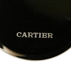 カルティエ ロゴモチーフ キーリング キーホルダー バッグチャーム シルバー メタル レディース CARTIER 中古