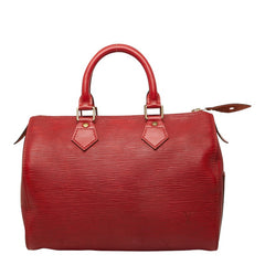 ルイ ヴィトン エピ スピーディ25 ハンドバッグ ミニボストンバッグ M43017 カスティリアンレッド レザー レディース LOUIS VUITTON 中古